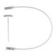 Chiaogoo SWIV360 Silver Kabel Large - 15 cm