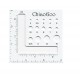 ChiaoGoo Telraam met naalddiktemeter t/m maat 15.0