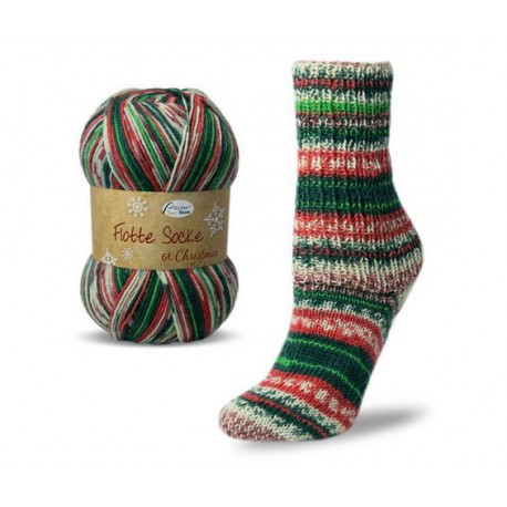 Rellana Flotte Socke Christmas 2023 - 6 draads