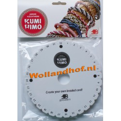 Kumihimo Vlechtschijf rond 15cm 