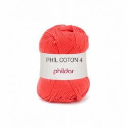 Phildar Phil Coton 4 - 0084 Rouge