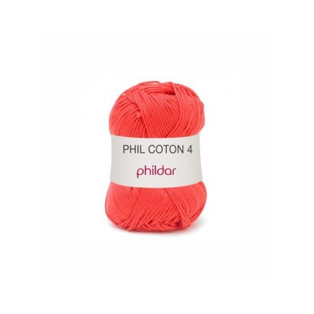 Phildar Phil Coton 4 - 0084 Rouge