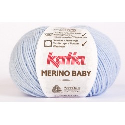 Katia Merino Baby - kleur 8 - Baby Blauw