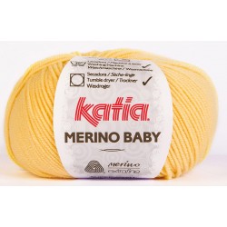 Katia Merino Baby - kleur 37 - Geel - OP is OP