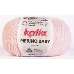 Katia Merino Baby - kleur 7 - Licht Roze - OP is OP