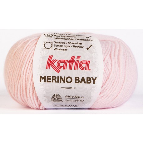 Katia Merino Baby - kleur 7 - Licht Roze