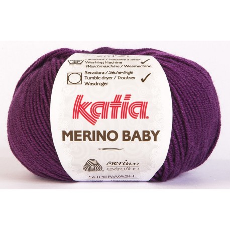 Katia Merino Baby - kleur 48 - Paars