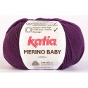 Katia Merino Baby - kleur 48 - Paars - OP is OP