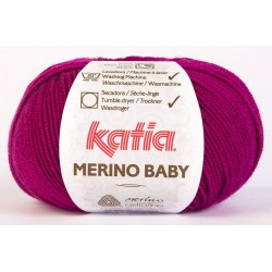 Katia Merino Baby - kleur 61 - Fuchsia - OP is OP