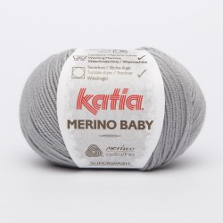 Katia Merino Baby - kleur 70 - Grijs - OP is OP