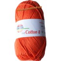 GB Cotton 8 1710 - Donker Oranje OP is OP