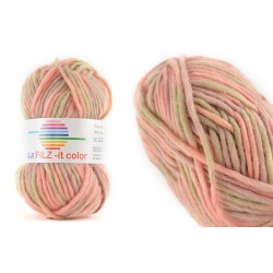 GB FILZ - it Color - 131 Pastel Roze Groen