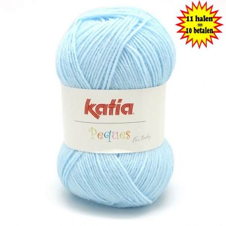 Katia Peques Baby Acryl - kleur 84932 Licht Turquoise