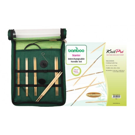 KnitPro Bamboo IC Starter Set