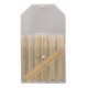 KnitPro Bamboe Sokkennaalden Set - 15 cm