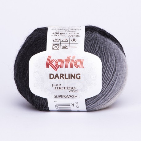 Katia Darling kleur 211 - Grijs