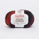 Katia Darling Rainbow kleur 302 - Rood - Zwart - Lila